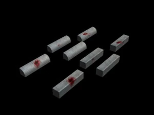 ensemble de bordures Modèle 3D