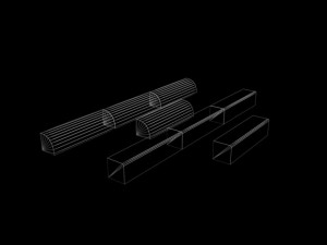 curb set 3D Model