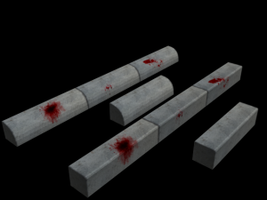 curb set 3D Model