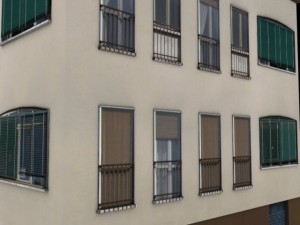 building mincio 2 low poly Model 3D