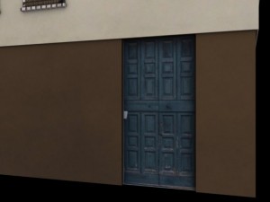 building mincio 2 low poly Model 3D