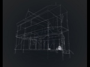 haunted halloween house Model 3D