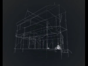 haunted halloween house 3D Model