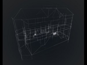 haunted halloween house Model 3D