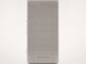 sony xperia m all colors 3D 모델
