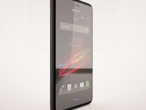 sony xperia m all colors 3D 모델