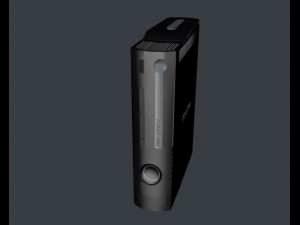 xbox 360  fat Modèle 3D