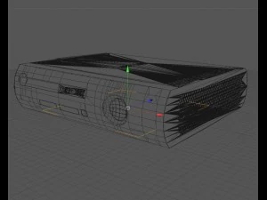 xbox 360  fat 3D Model