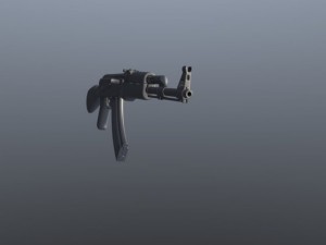ak47 Modèle 3D