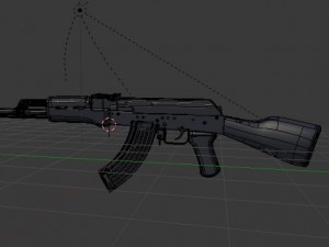 ak47 Modèle 3D