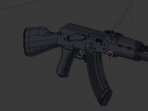 ak47 Modèle 3D