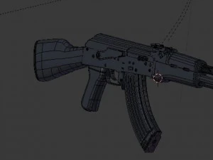 ak47 3D Model