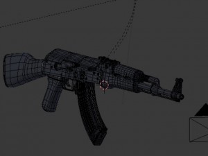ak47 Modèle 3D