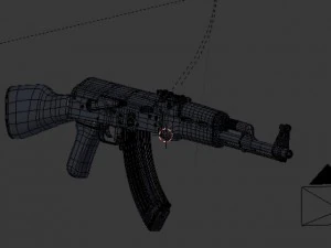 ak47 3D Model