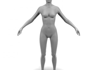 female body 3D-Modell