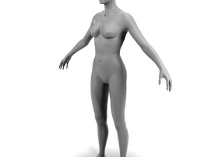 female body 3D-Modell