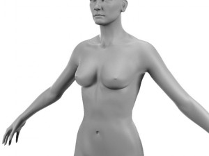 female body 3D-Modell