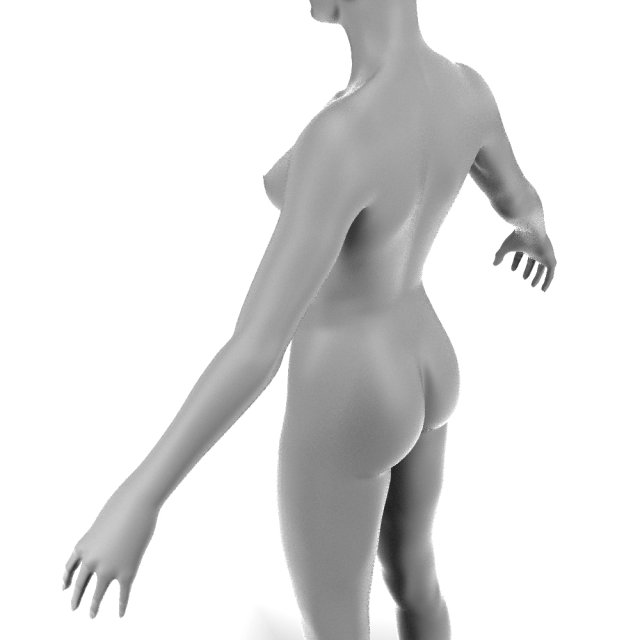Body Feminino Modelo 3D - TurboSquid 1685410