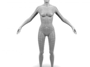 female body 3D-Modell