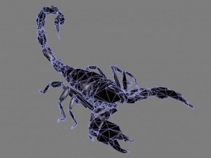 scorpion 3D मॉडल