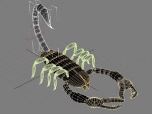 scorpion 3D 모델