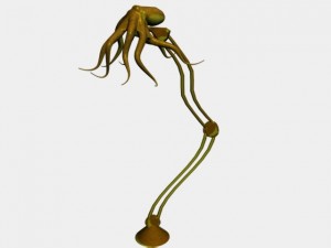 tablelamp octopus 3D Модель