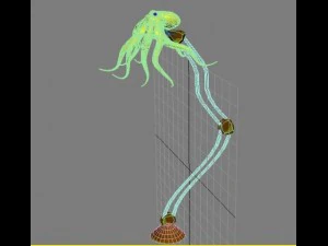tablelamp octopus 3D Model