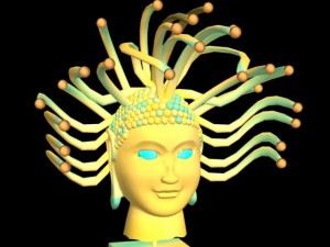 lamp gorgona Modelo 3D