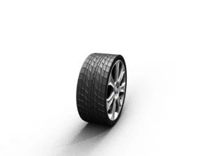 BMW x5 ホイール タイヤ 3Dモデル