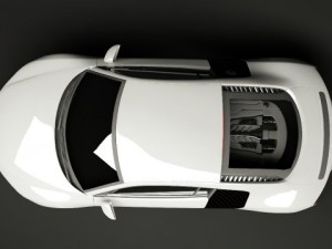 audi r8 Model 3D