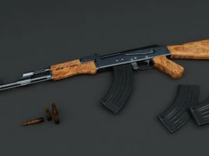 ak47 3D Model