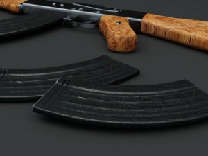 ak47 3D 모델