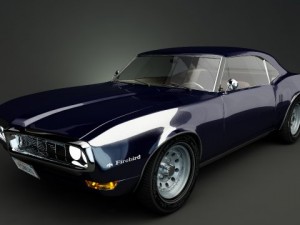 pontiac firebird Modello 3D