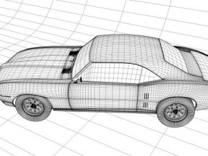 pontiac firebird 3D Model