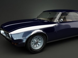 pontiac firebird 3D Model