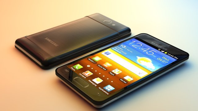 samsung galaxy r 3D 模型 .c4d .max .obj .3ds .fbx .stl .blend