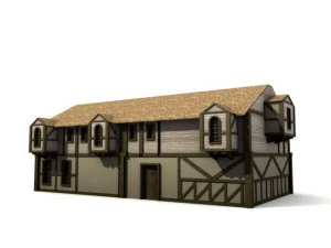 medieval building pack 3 3D Model