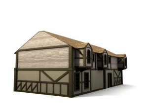 medieval building pack 3 Modelo 3D