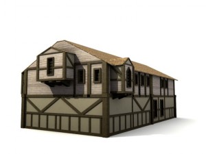 medieval building pack 3 Modelo 3D