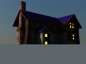 таверна world of warcraft lions pride inn 3D Модель