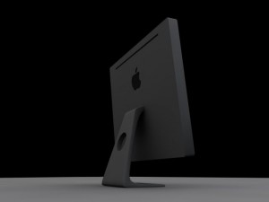 apple imac monitor 3D-Modell