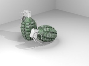 grenade Modelo 3D