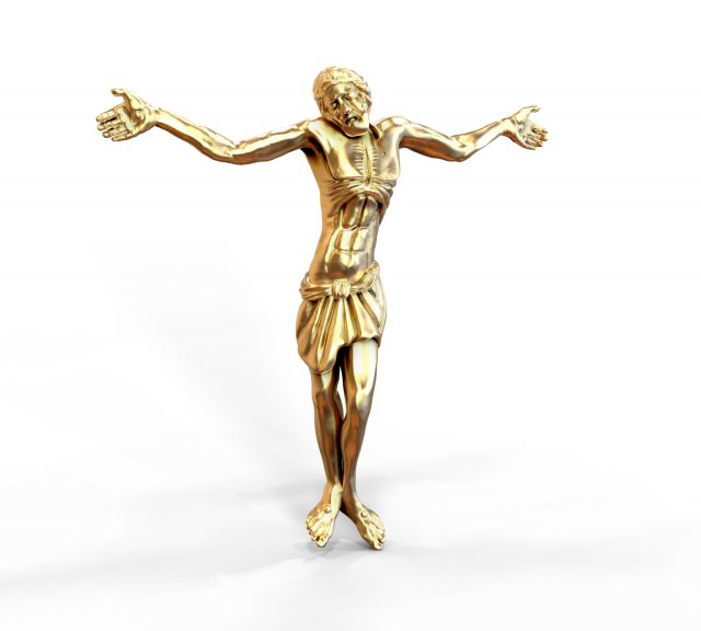 rublevsky jesus Model 3D .c4d .max .obj .3ds .fbx .stl .blend 