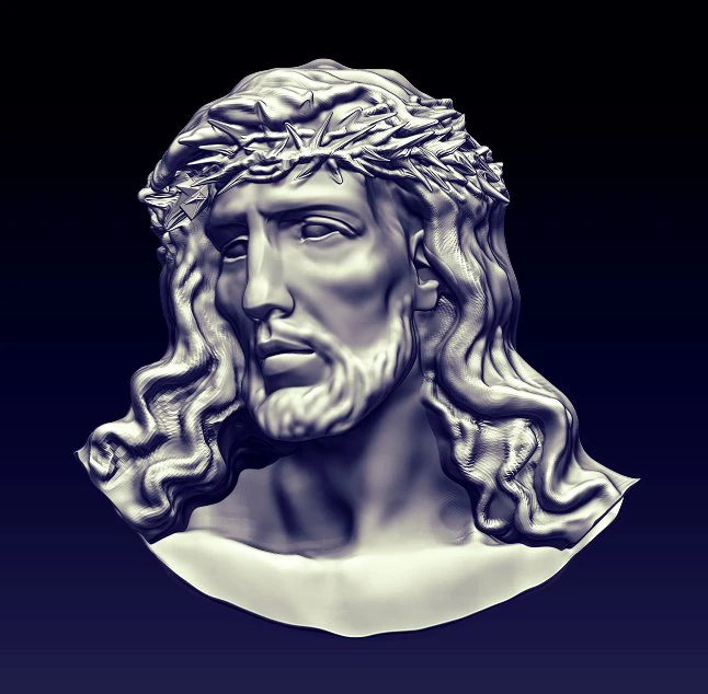 jesus 3D Model .c4d .max .obj .3ds .fbx .stl .blend 