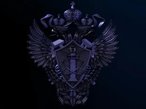 russian emblem rtn 3D Model