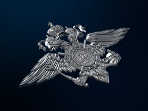 russian emblem mvd 3D Модель