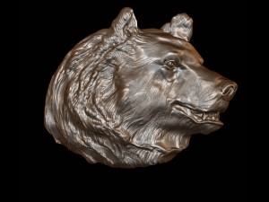 bas bear Modello 3D