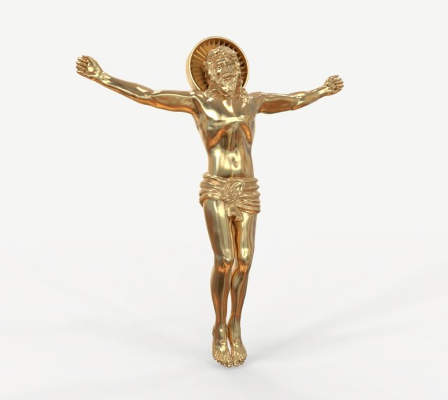 jesus Modelo 3D .c4d .max .obj .3ds .fbx .stl .blend 