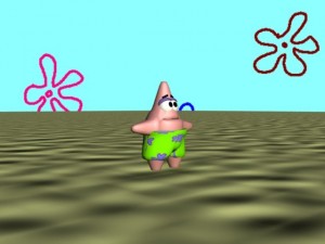 patrick star Model 3D