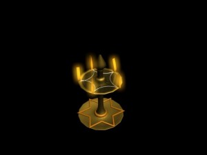 traditional lamp of india Model 3D